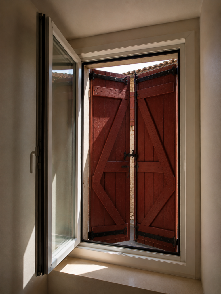 fenetre sur mesure et volets